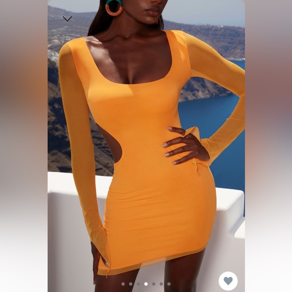 Oh Polly Dresses Nwt Oh Polly Orange Dress Poshmark